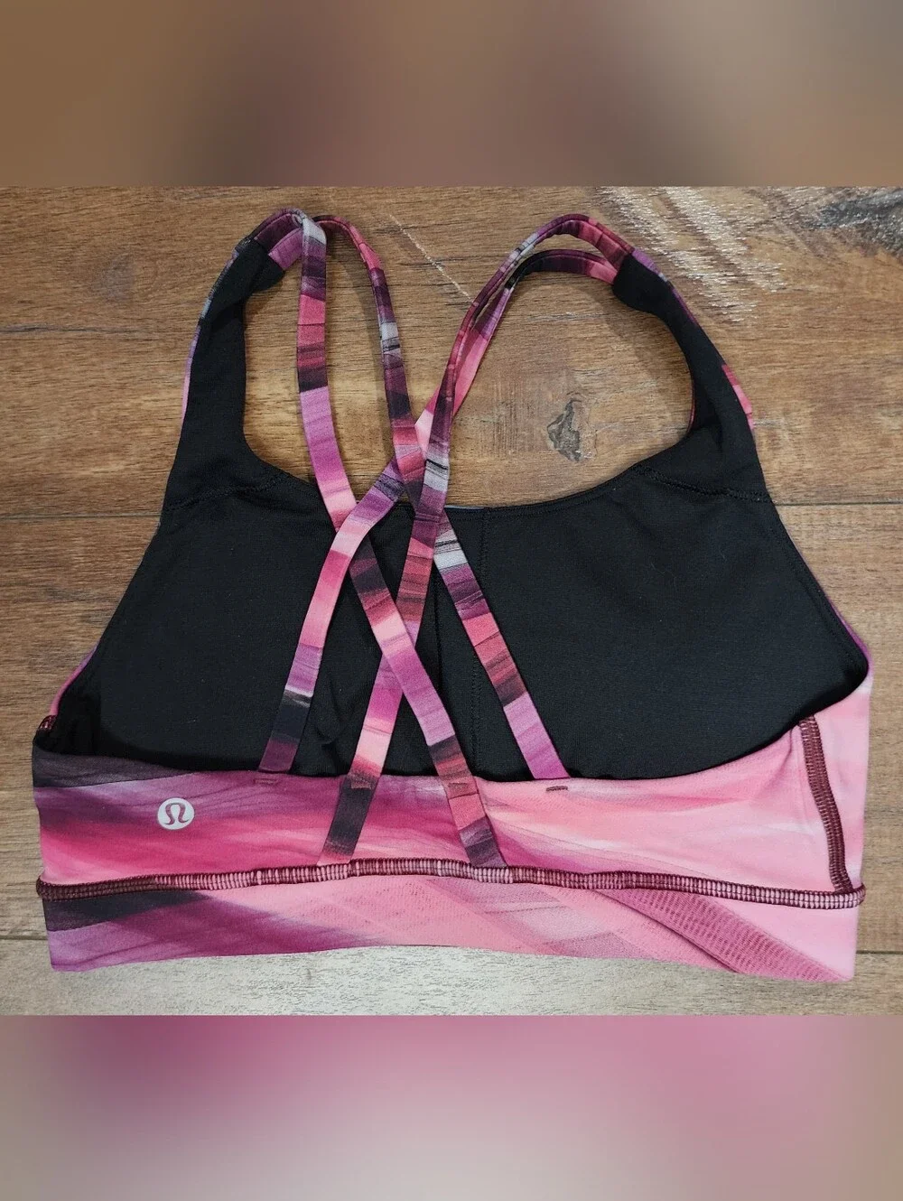Lululemon Energy Bra *Central Saint Martins Nulux, Size 6, B/C Cups
